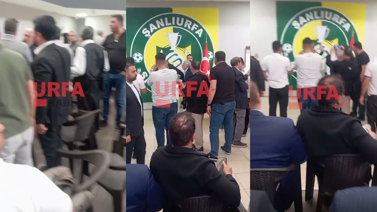 Şanlıurfaspor başkanlık seçiminde gergin anlar!