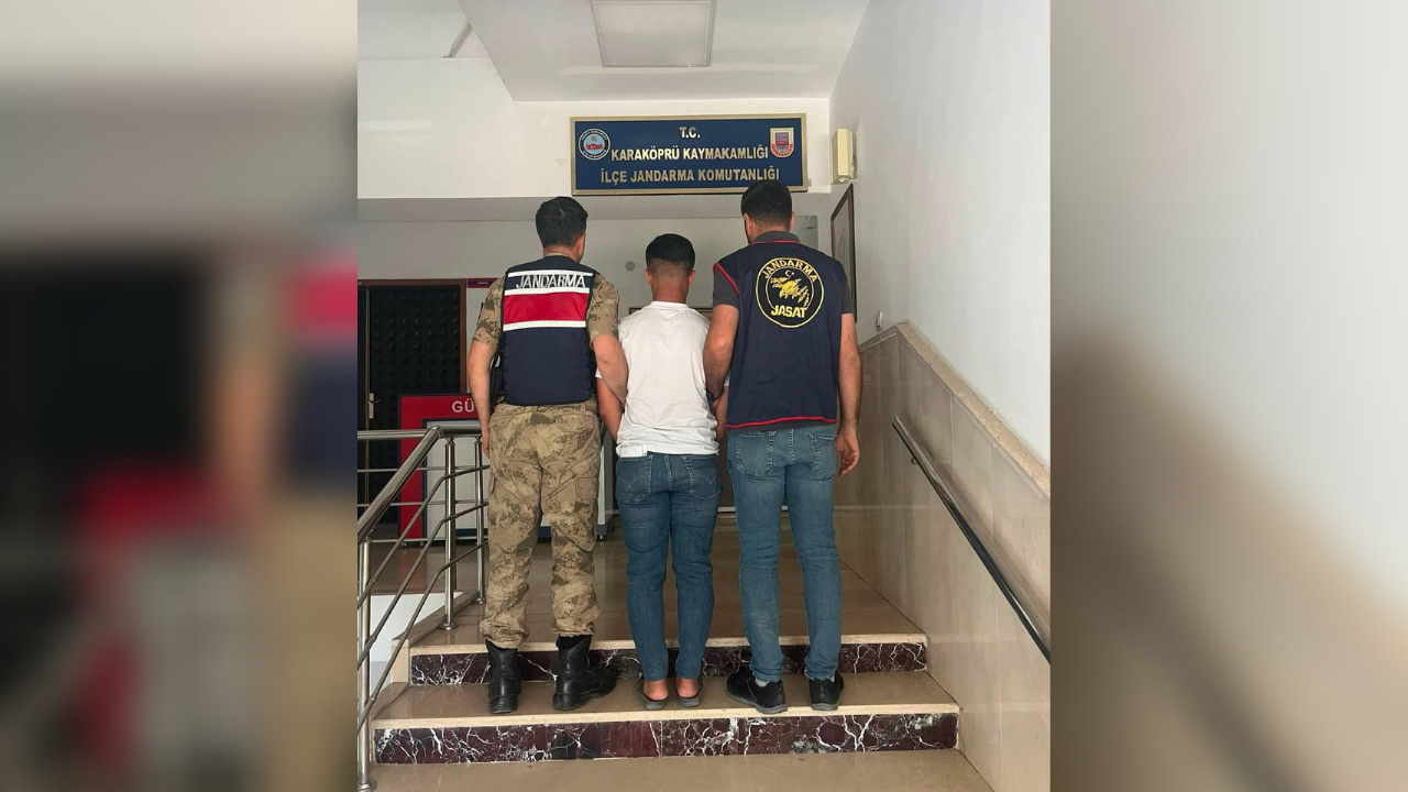 14 yıl cezası vardı! Karaköprü'de yakalandı!
