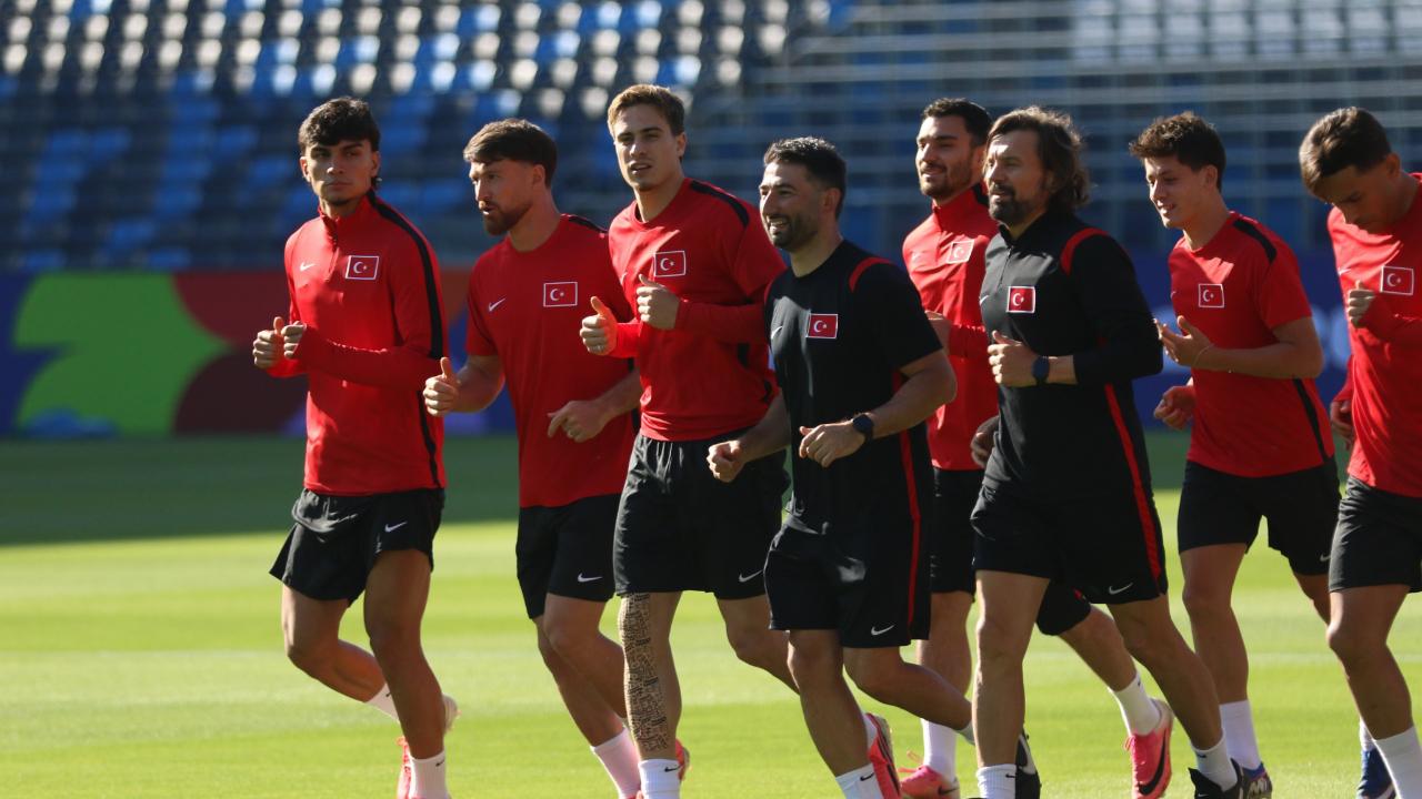A Milli Futbol Takımı, ABD maçı hazırlıklarını tamamladı!