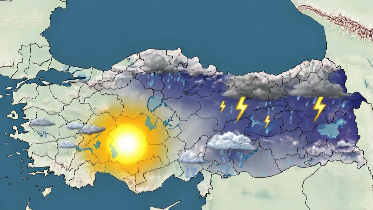 Meteoroloji il il açıkladı! İşte yağış beklenen bölgeler!