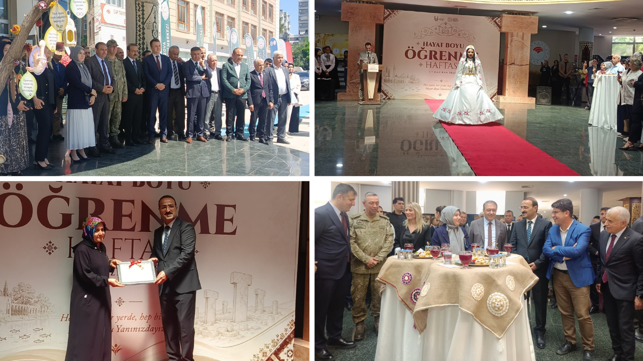 Şanlıurfa'da Hayat Boyu Öğrenme Haftası: Tarihi mekanlar defileye taşındı!