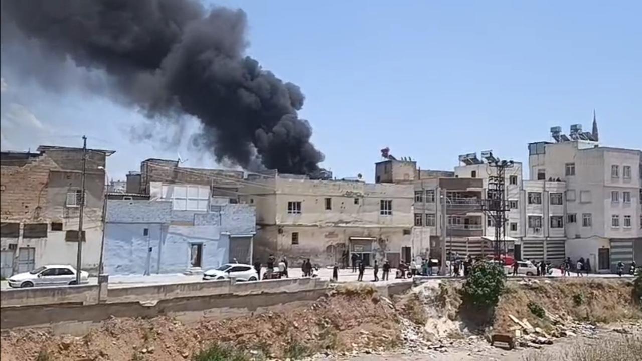 Şanlıurfa'da korkutan yangın!