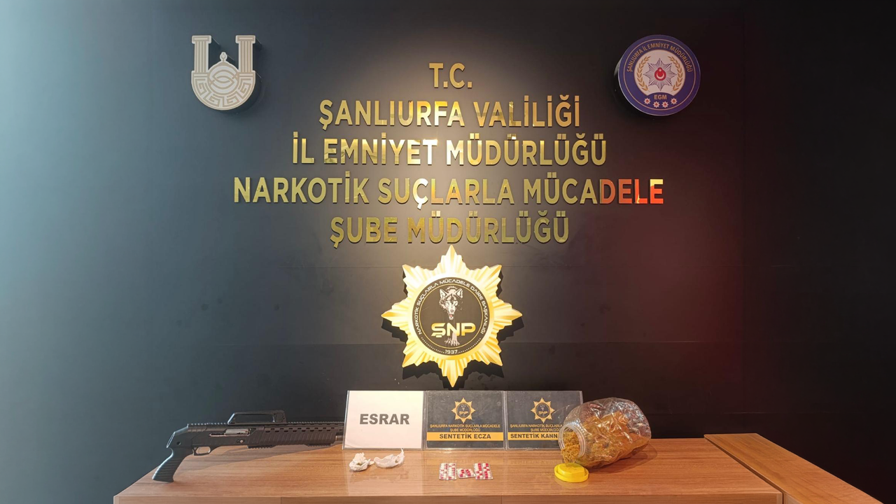 Şanlıurfa'da zehir tacirlerine darbe!
