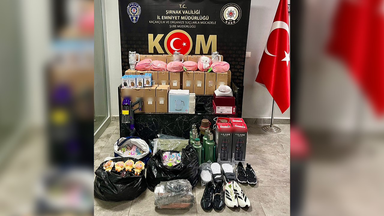 Şırnakta kaçakçılık operasyonu!