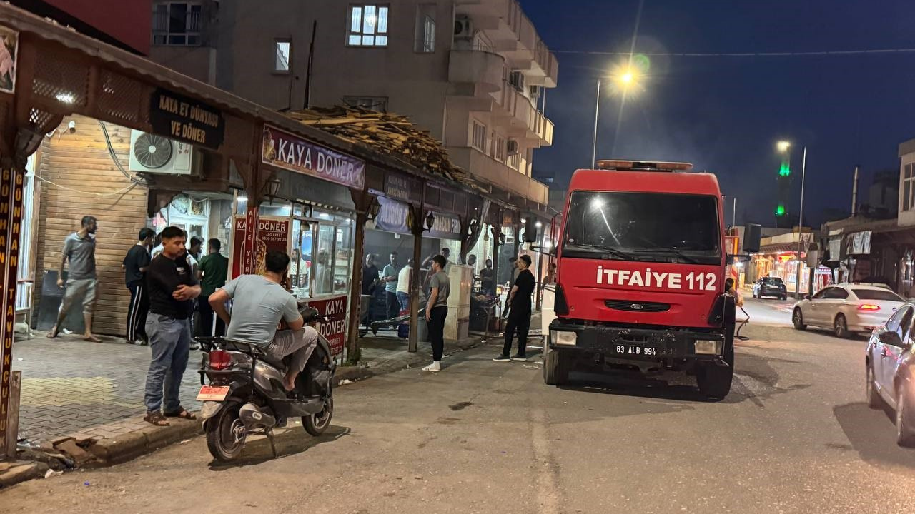 Urfa'da fırında korkutan yangın!
