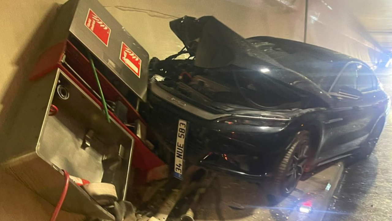 Valilik açıkladı! Kaza nedeniyle tünel kapatıldı!