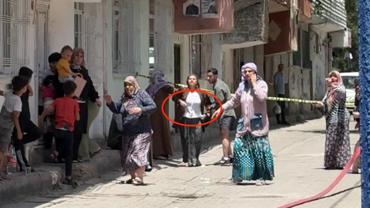 Yangın sonrası komşular arasında arbede!