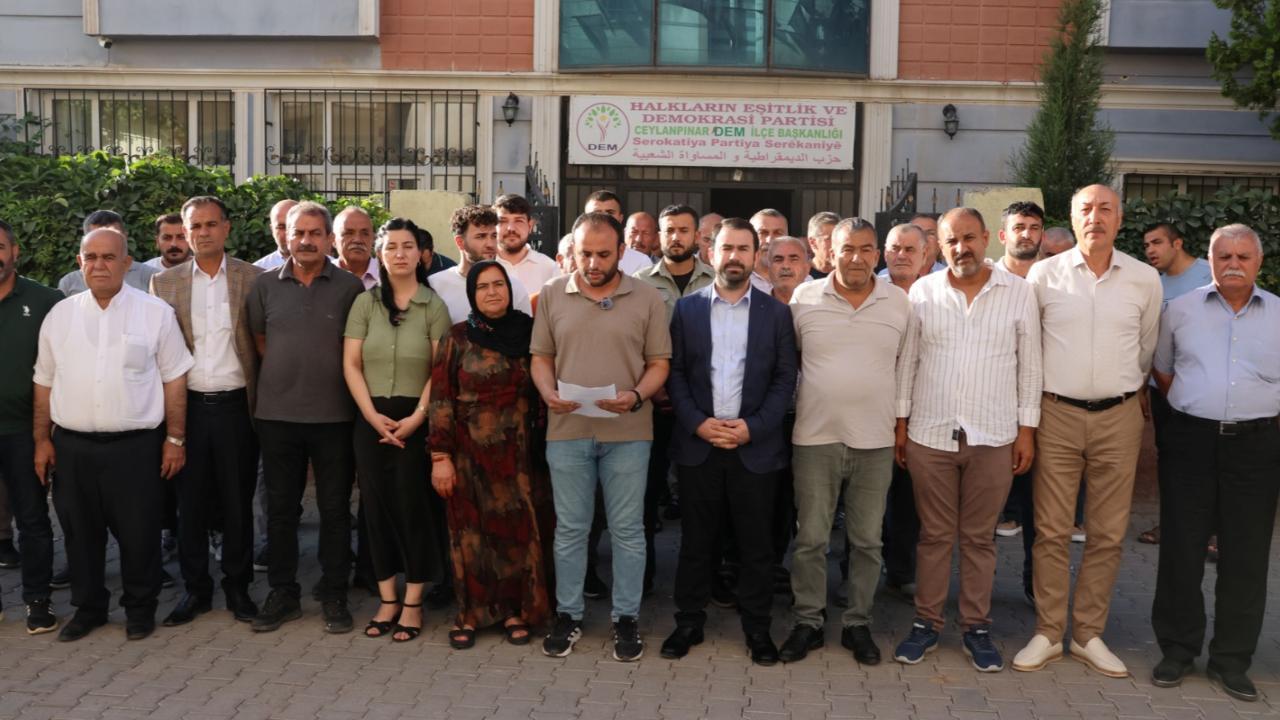 Basına yönelik açıklamalara tepki! DEM Parti'ye özür çağrısı!