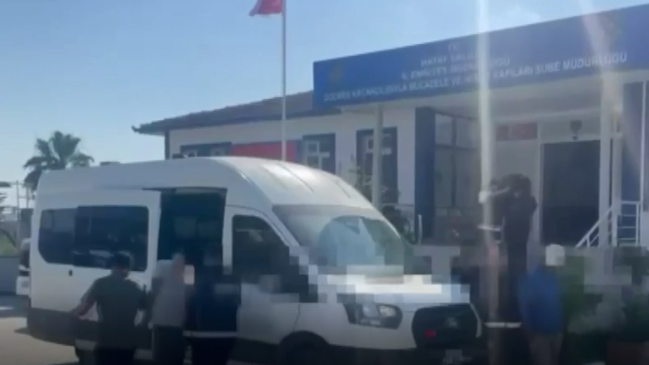 Hatay'da çok sayıda kaçak göçmen yakalandı!