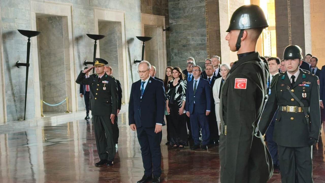 NATO heyetinden Anıtkabir’e ziyaret!