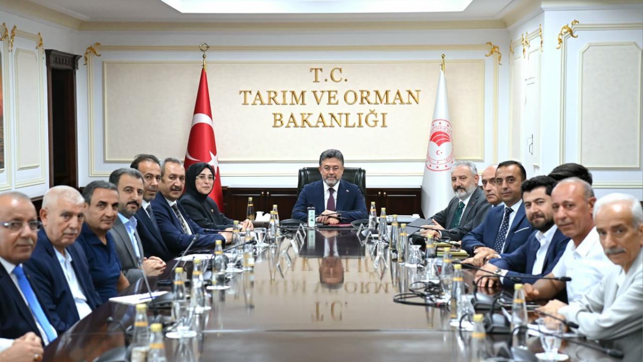 Şanlıurfa’nın tarım dosyası Bakan Yumaklı’ya iletildi!