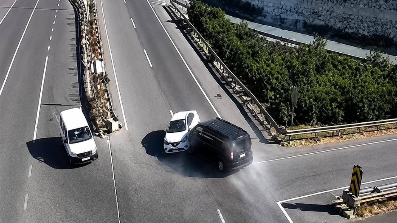 Urfa'da feci kaza! Kaza anı kamerada!