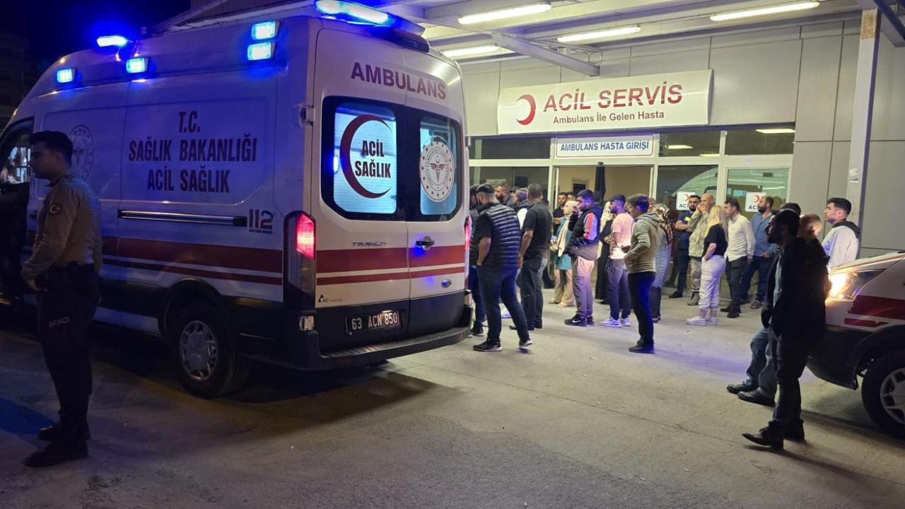 Urfa'da gece saatlerinde acı olay!