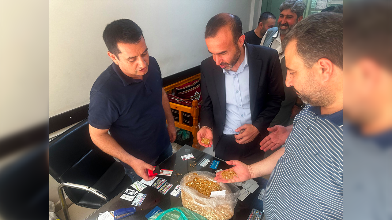 Vekil Şenyaşar'dan zahireciler borsası'na ziyaret!