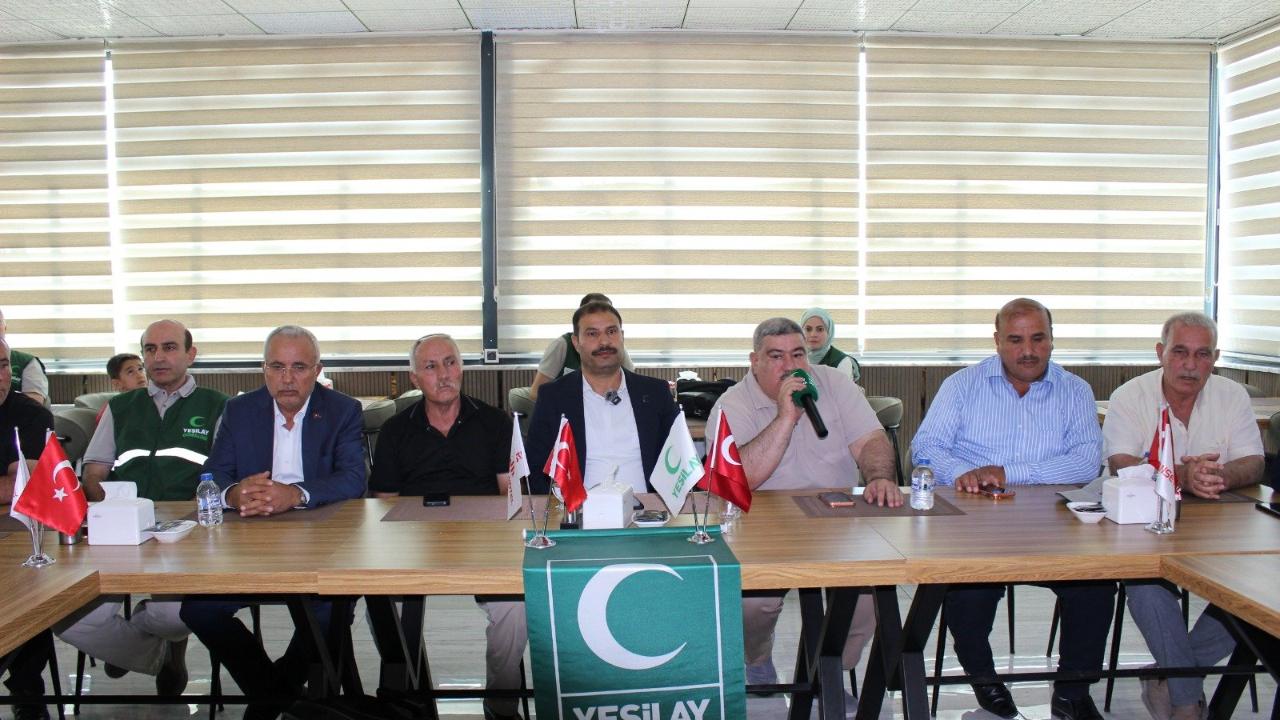Yeşilay Şanlıurfa Şubesi muhtarlarla buluştu!