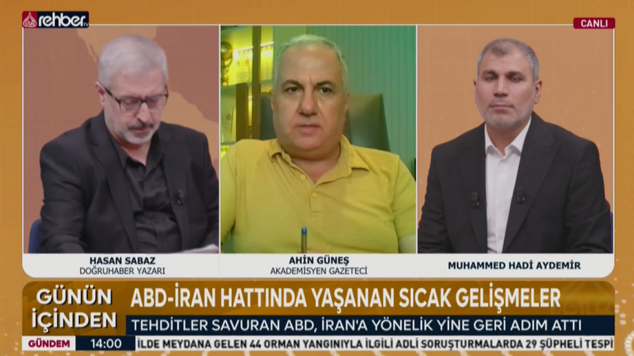 Gazeteci Güneş Rehber TV'ye konuk oldu! "Terörsüz Türkiye" sürecini değerlendirdi!