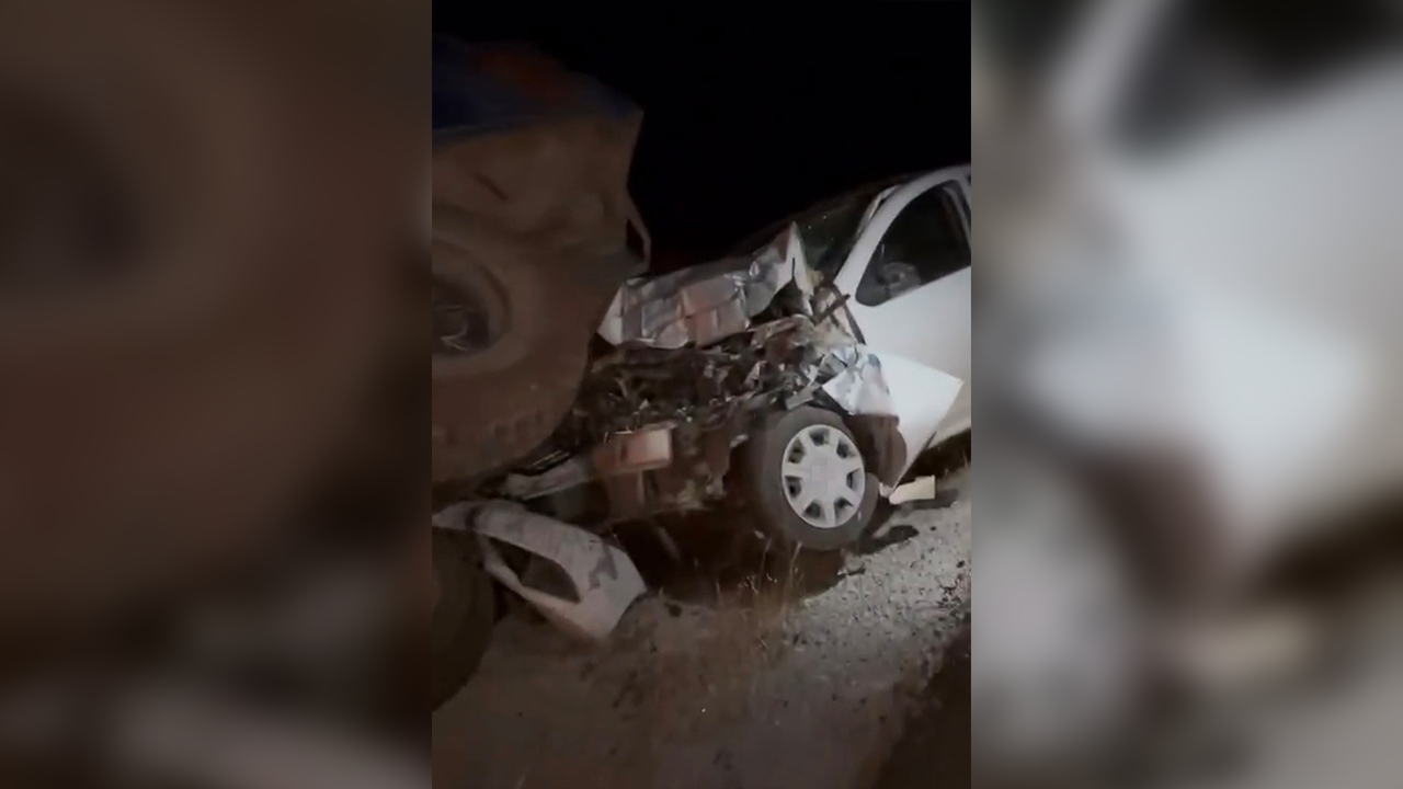 Kazayı fark ettirmek istedi: Otomobil çarptı!