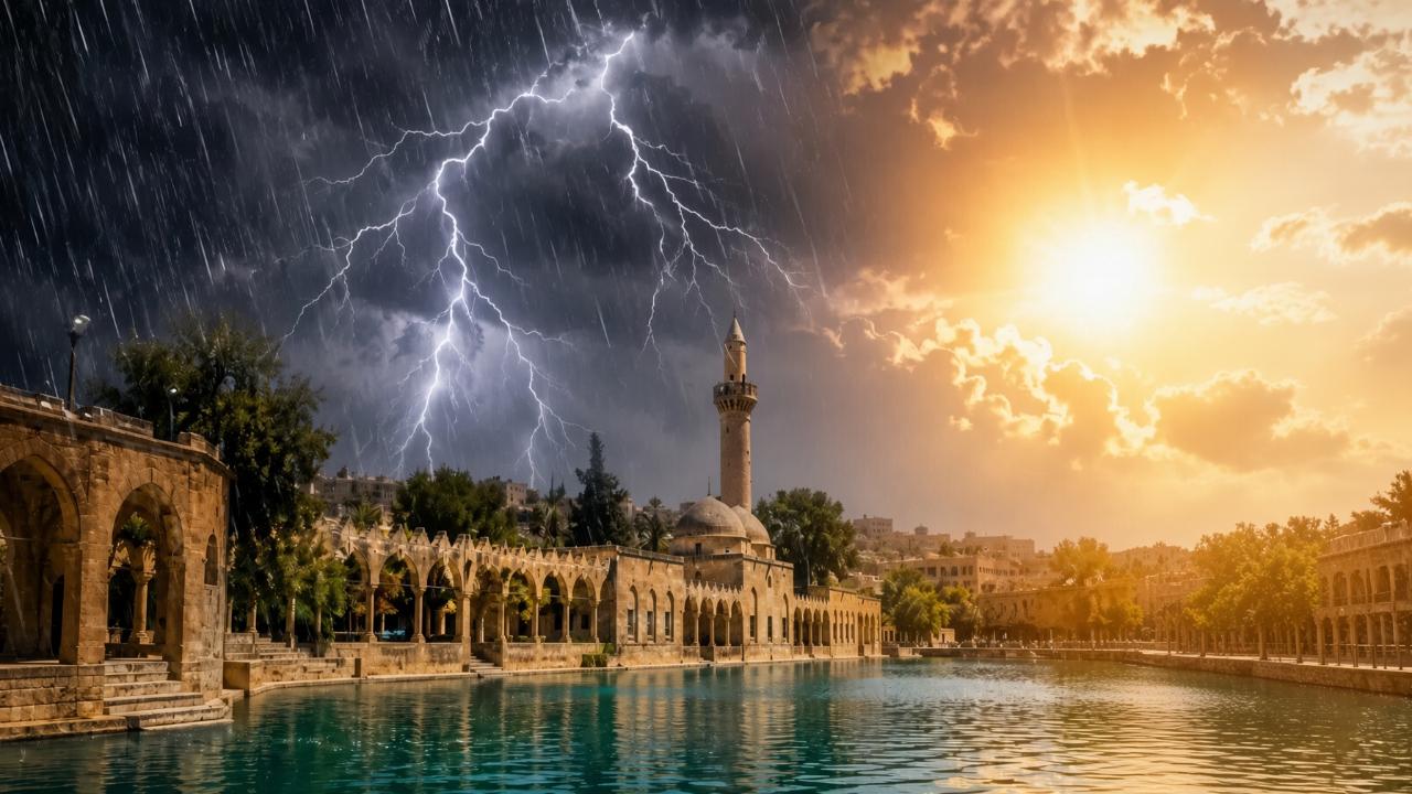 Meteoroloji'den Şanlıurfa için kritik yağış uyarısı!