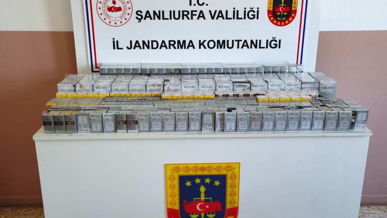 Şanlıurfa’da kaçakçılık operasyonu!