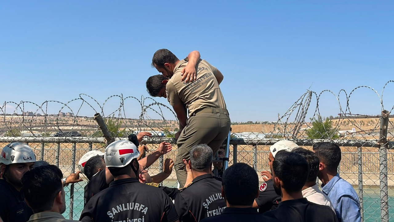 Urfa'da korkutan olay: Korumalar kurtardı!