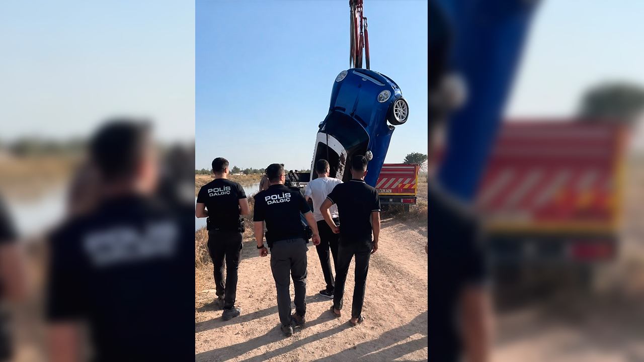 Urfa'da otomobil dereye uçtu: Sürücü kayboldu!