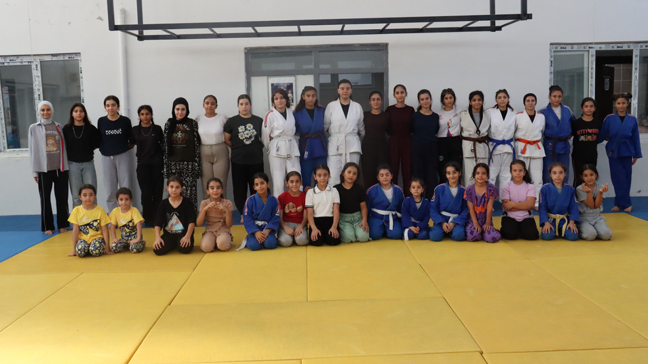 Urfalı kız çocuklarından judo sporuna yoğun ilgi!