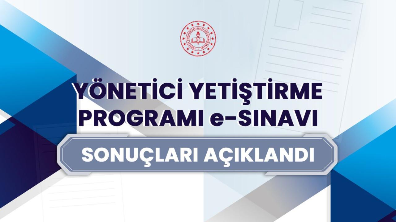 Bakanlık duyurdu! Sınav sonuçları açıklandı!