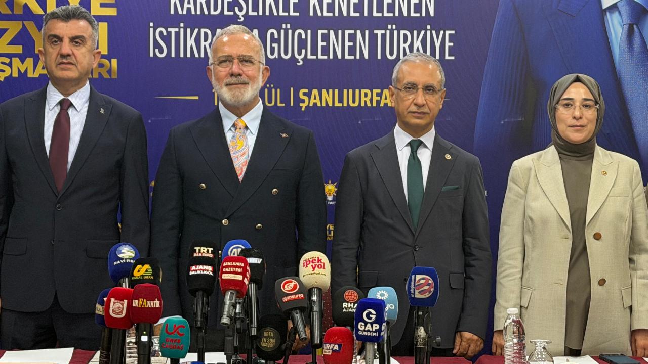 AK Parti Grup Başkanvekili Yenişehirlioğlu Urfa’da gündemi değerlendirdi