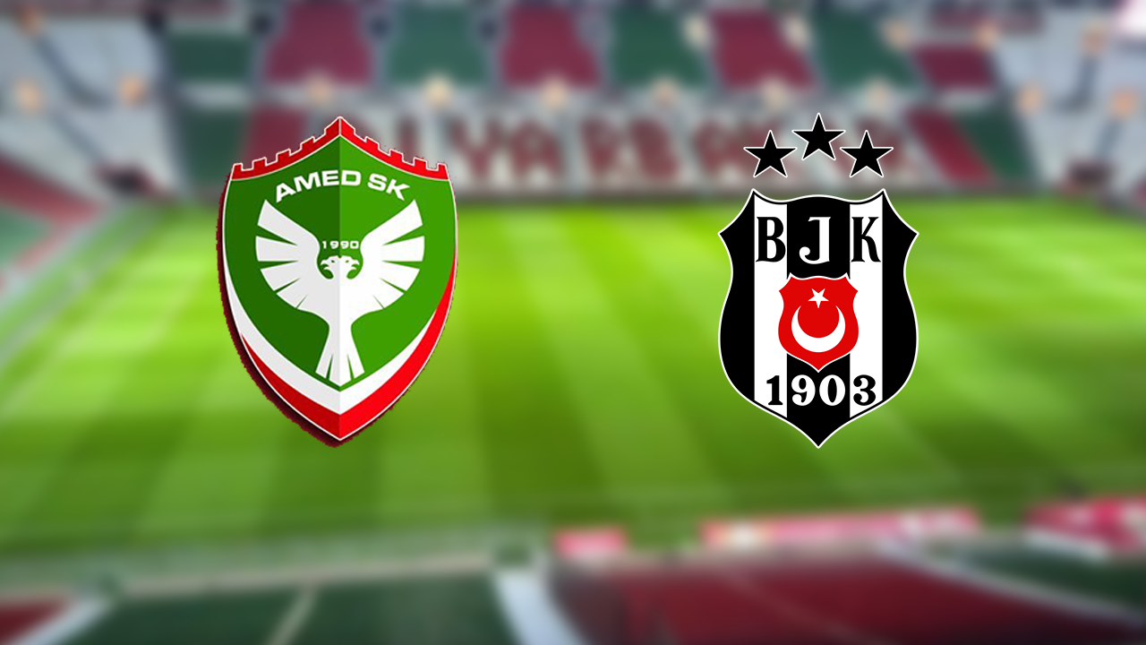 Amed SK-Beşiktaş maçı, saat kaçta, hangi kanalda?
