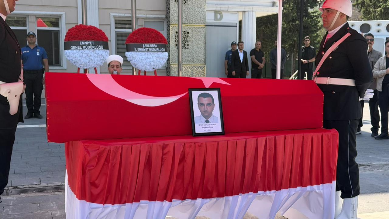 Başkomiser Özbal'ın naaşı Urfa'dan memleketi Konya'ya uğurlandı!