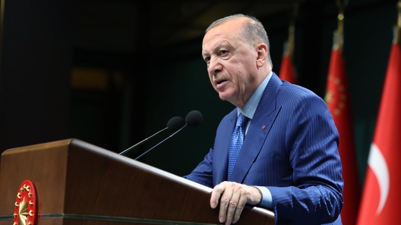 Cumhurbaşkanı Erdoğan Kabine Toplantısı'nın ardından açıklamada bulundu!