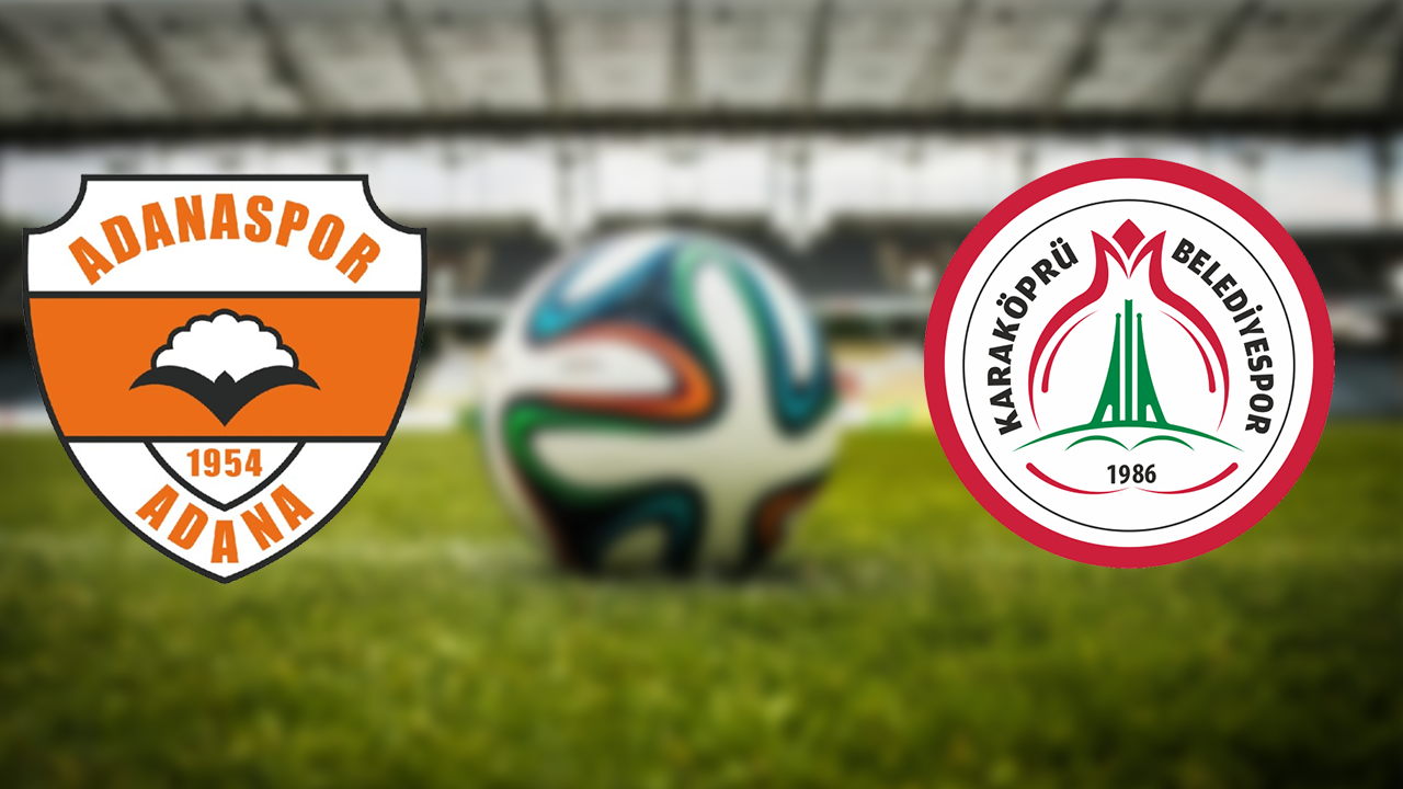 Karaköprü Belediyespor Adanaspor'u mağlup etti!