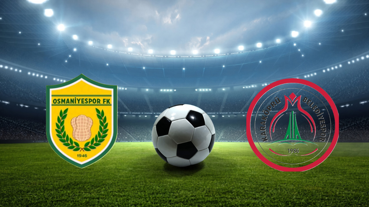 Karaköprü Belediyespor, Osmaniyespor’u deplasmanda mağlup etti!