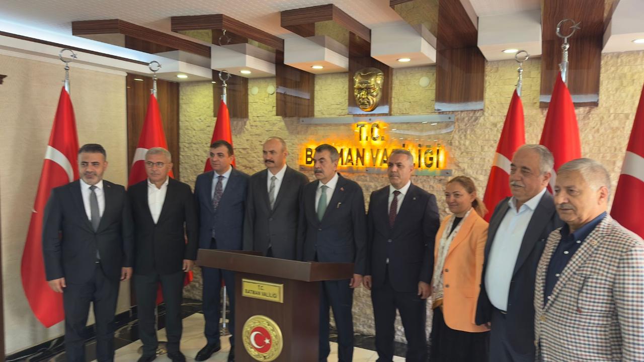 Milli Eğitim Bakanı Tekin’den Batman Valiliğine ziyaret!