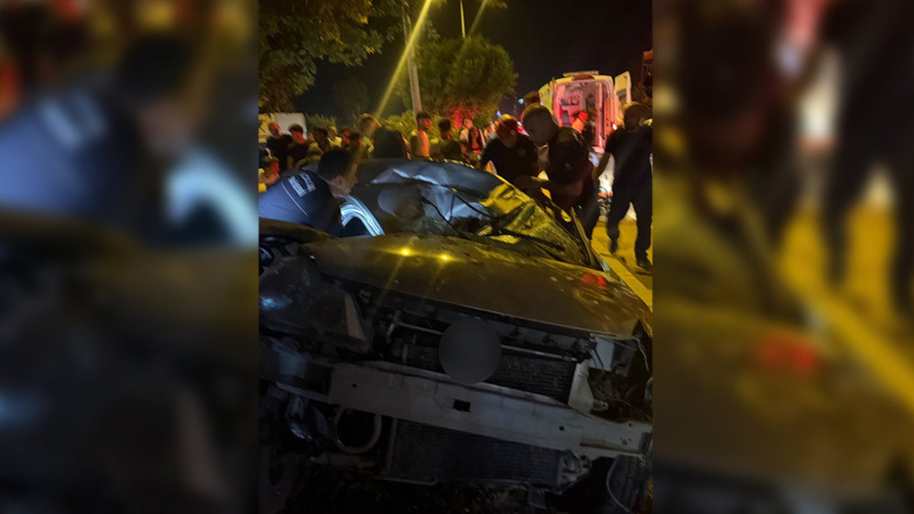 Piknik dönüşü feci kaza!