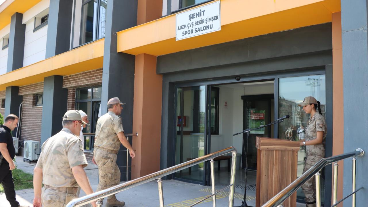 Şanlıurfa şehidini unutmadı: Spor salonuna adı verildi