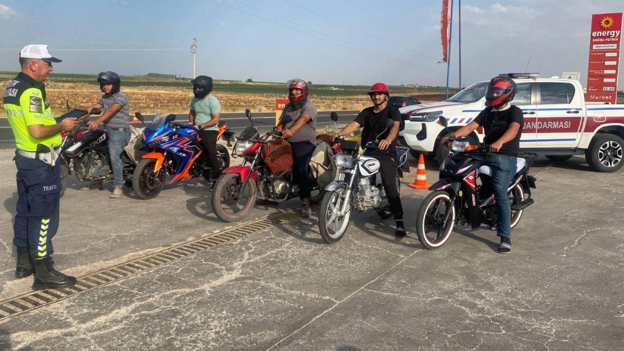 Şanlıurfa’da jandarmadan denetim