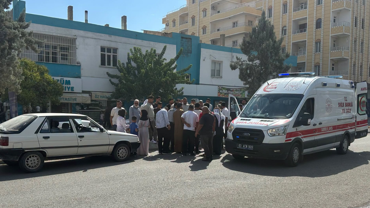 Şanlıurfa’da korkutan kaza: Küçük kıza otomobil çarptı