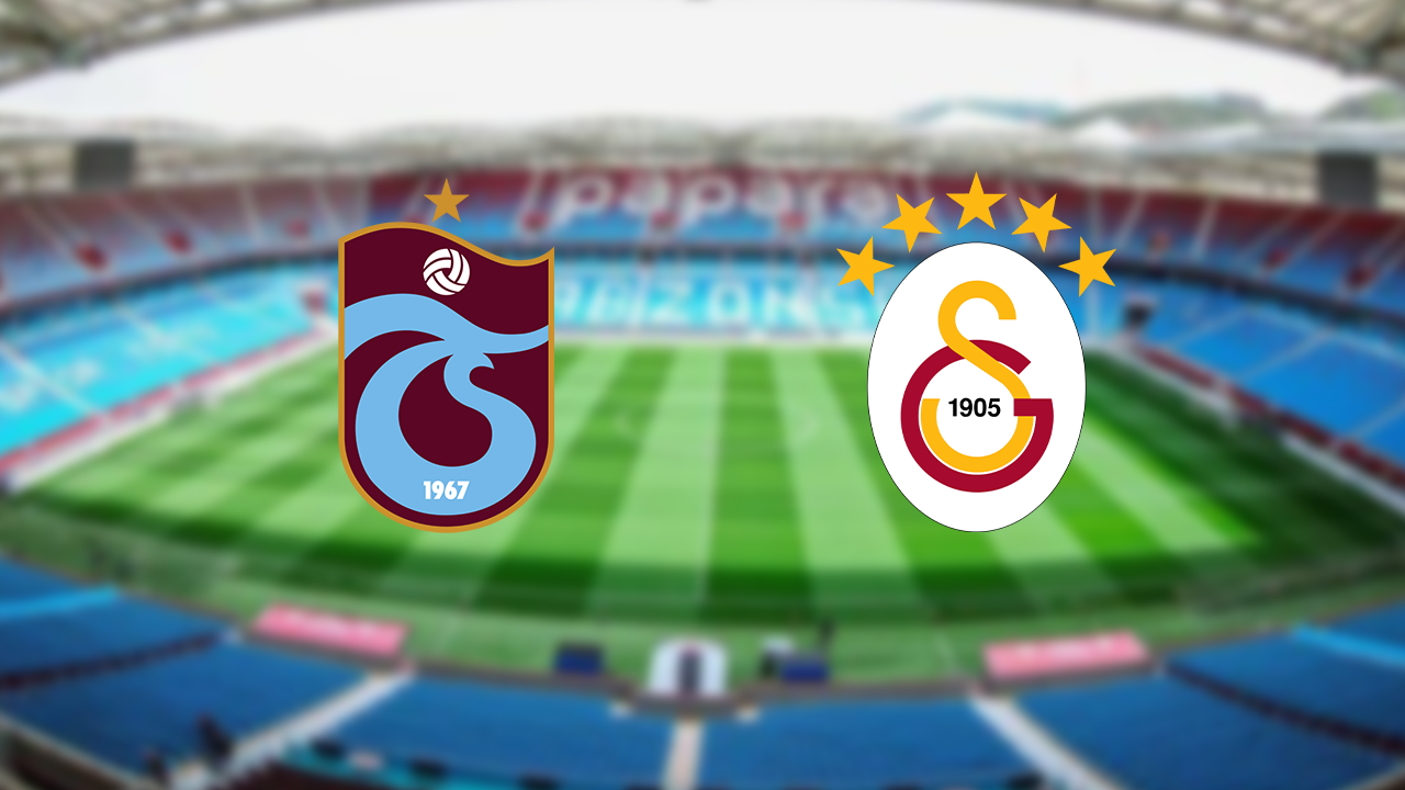 Trabzonspor - Galatasaray maçı saat kaçta, hangi kanalda?