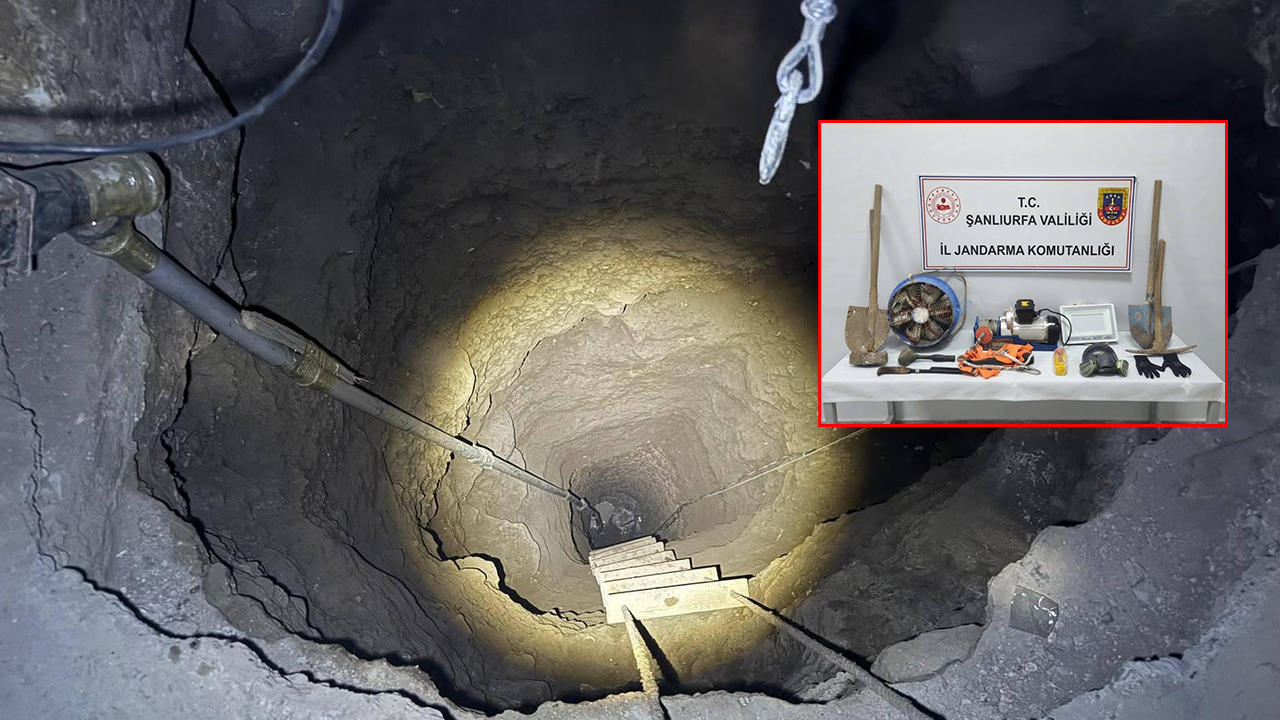 Urfa’da define avcılarına operasyon!
