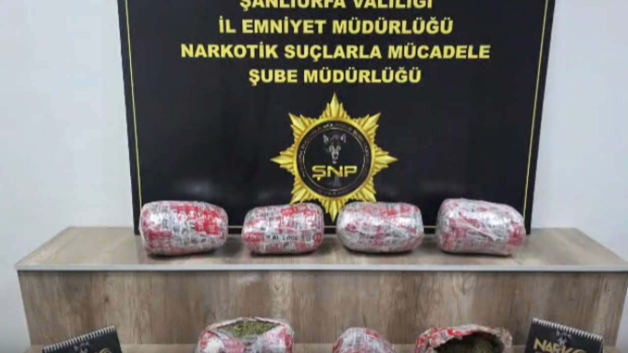 Urfa'da dev uyuşturucu operasyonu!