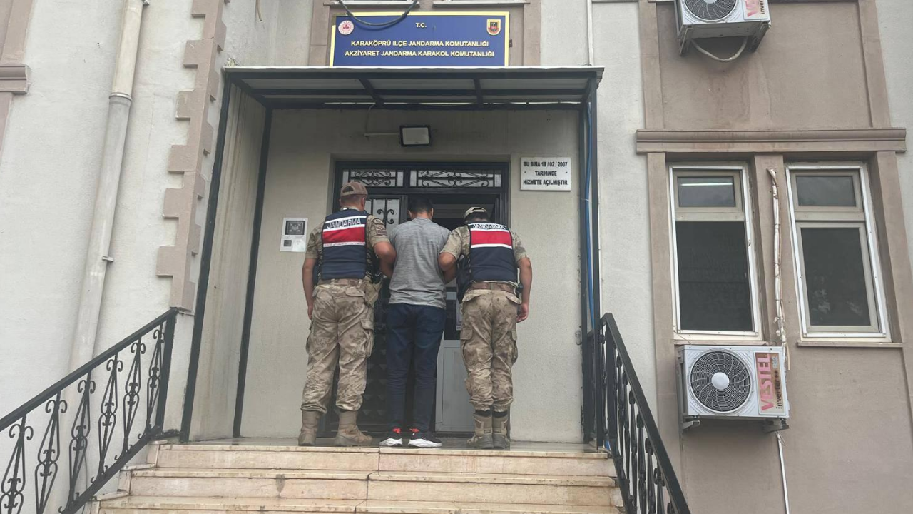 12 yıl hapis cezası bulunuyordu: Karaköprü’de yakalandı