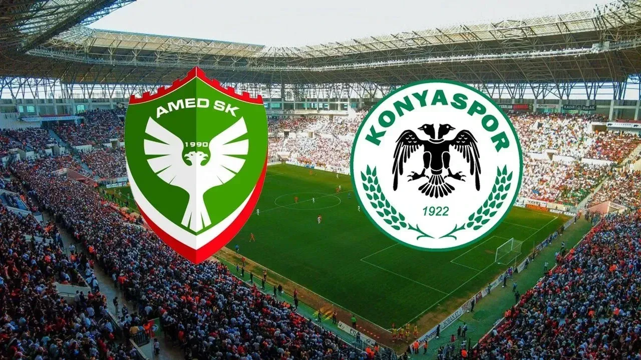 Amedspor - Konyaspor maçı saat kaçta, hangi kanalda?