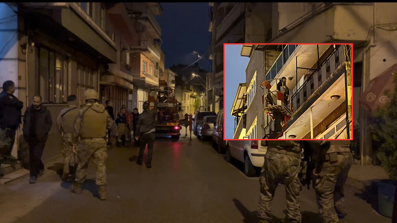 Annesini rehin alan şahsa özel harekât operasyonu