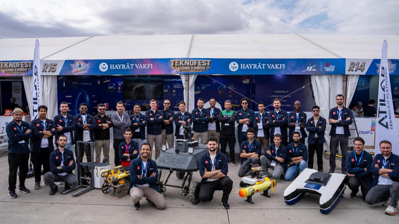 ATİLAB'DAN TEKNOFEST Güneydoğu'da üç Türkiye derecesi!