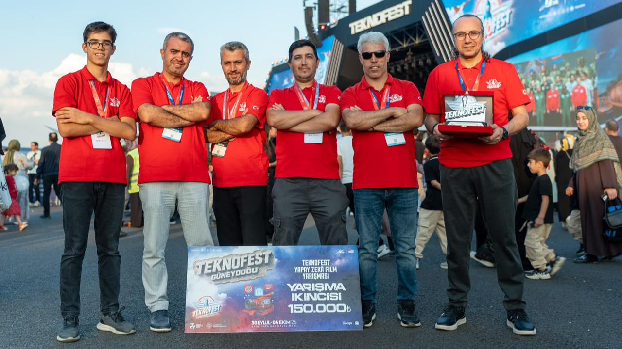 GençSTEM’den TEKNOFEST’te Şanlıurfa’ya bir ödül daha!