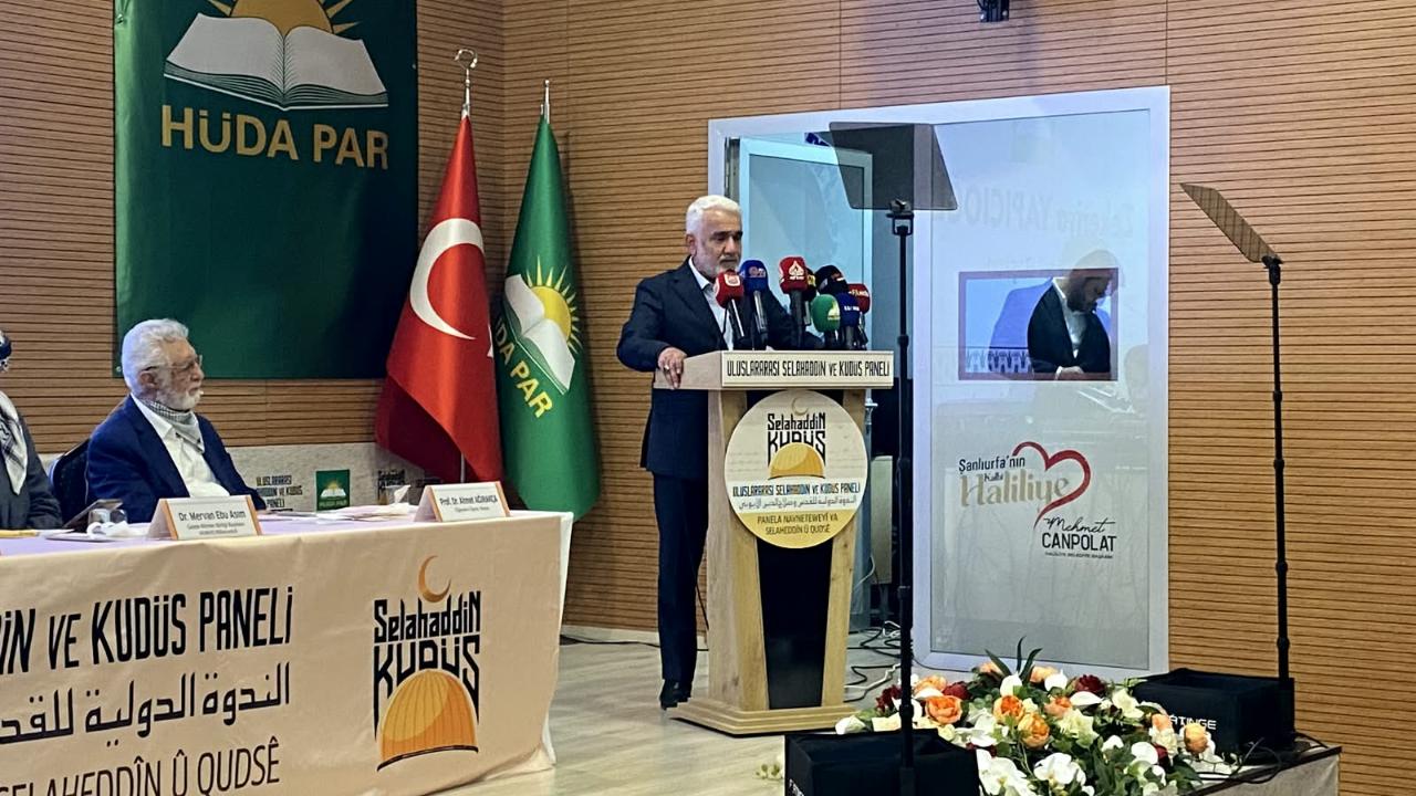 HÜDA PAR Genel Başkanı Zekeriya Yapıcıoğlu’ndan Kudüs mesajı!