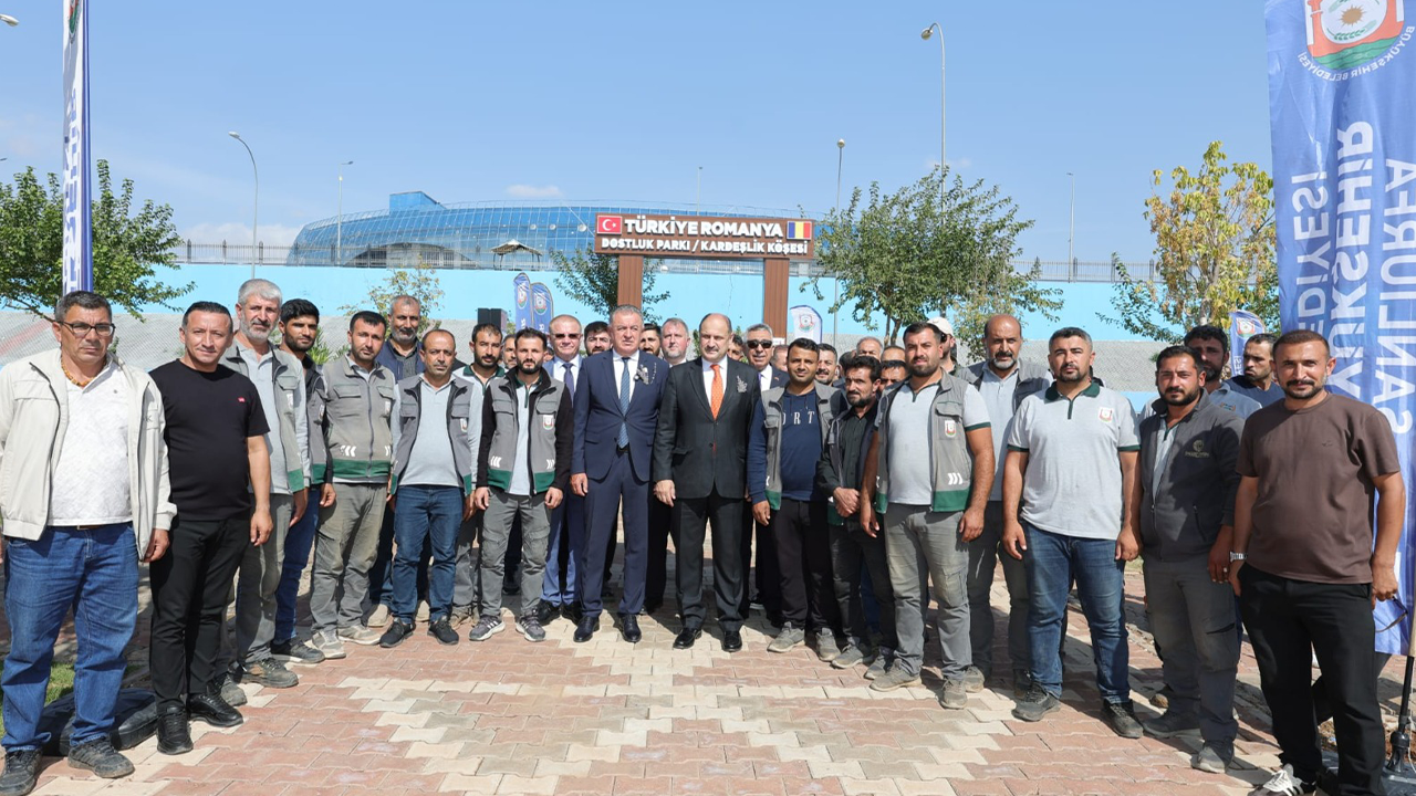 Şanlıurfa ile Pitești arasında dostluk fidanları toprakla buluştu!