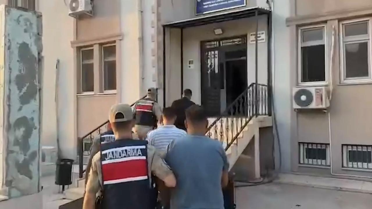 Şanlıurfa’da fıstık hırsızlığı yapan 4 kişi yakalandı