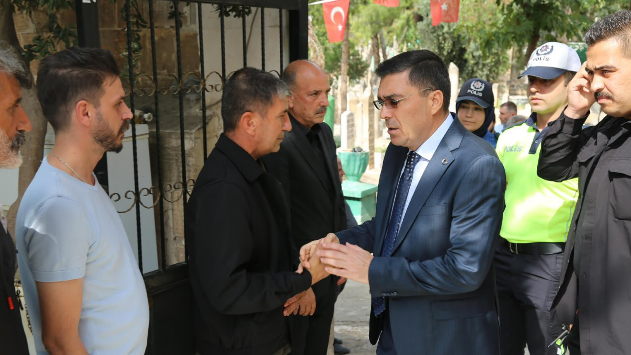 Şanlıurfalı polisin acı günü: Müdür Aksoy’dan ziyaret